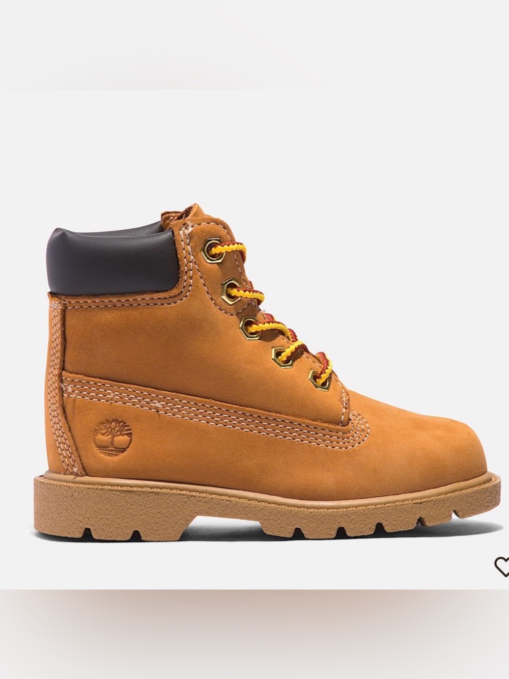 Timberland Wheat and Black Toddler Boot Box